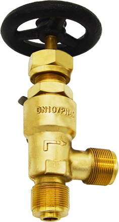 船用外螺紋青銅直角截止閥（截止止回閥）