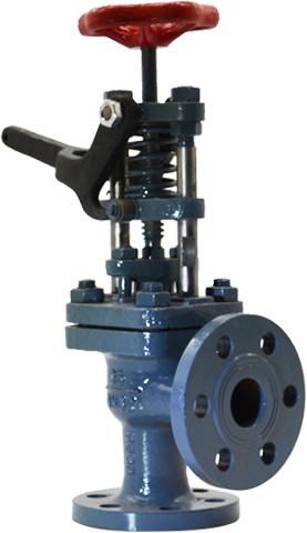 船用法蘭鑄鋼直角速閉閥